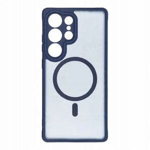 Futerał FULL MATTE MAG COVER kompatybilny z MagSafe do SAMSUNG S25 Ultra niebieski