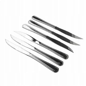 Σετ 6 μαχαιριών 22,8cm για μπριζόλες με ανάγλυφο DHALIA DAISY