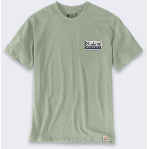 Koszulka Carhartt Script Patch Sage