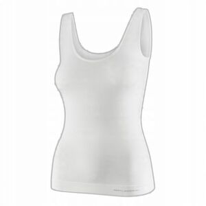 TA1059W Koszulka damska bez rękawów COMFORT MERINO kremowy S