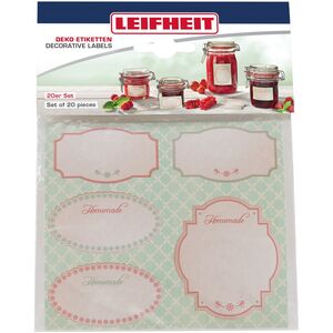 Σετ αυτοκόλλητων διακόσμησης LEIFHEIT Burcinu μαύρο & άσπρο 4006501032171