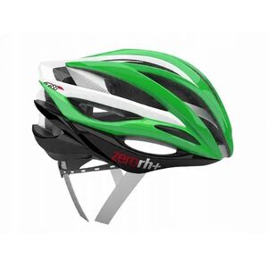 Kask rowerowy zeroRH+ ZW SHINY GREEN-SHINY WHITE - XS/M