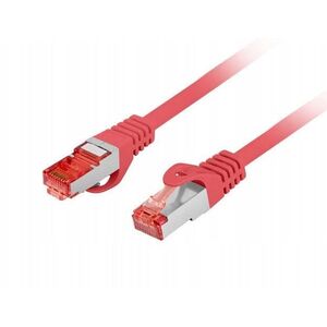 PATCHCORD KAT.6 S/FTP LSZH CU 1.5M CZERWONY FLUKE PASSED LANBERG