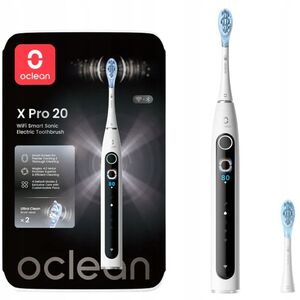 Oclean X Pro 20 ηλεκτρική οδοντόβουρτσα, λευκή