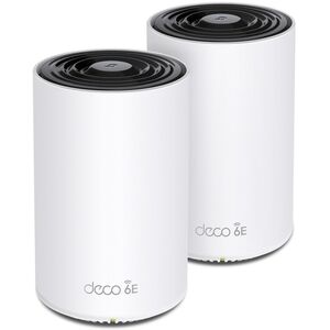 TP-Link Deco XE75 Pro (2-pack) Trójpasmowy (2,4 GHz / 5 GHz / 6 GHz) Wi-Fi 6E (802.11ax) Biały 3 Wewnętrzny