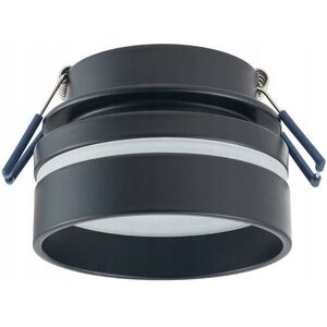 Nowodvorski Mljet 10493 φωτιστικό χωνευτό downlight 1x10W GU10 μαύρο/λευκό