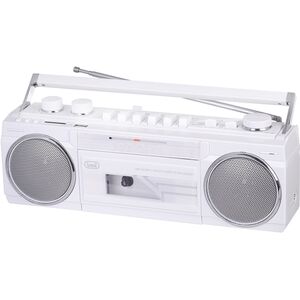 Boombox Trevi RR501 κασέτα/BL/USB/SD λευκό