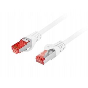 PATCHCORD KAT.6 S/FTP LSZH CU 1.5M BIAŁY FLUKE PASSED LANBERG