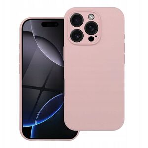 Θήκη SILICONE 2mm για IPHONE 16 Plus συμβατή με MagSafe σε πουδρέ ροζ