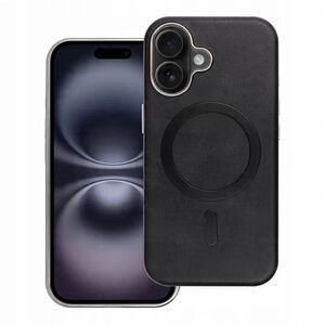 Θήκη GENTLEMAN MAG COVER συμβατή με MagSafe για IPHONE 16 μαύρο