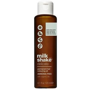 Milk Shake Milk Shake, Delicate, Χωρίς Αμμωνία, Μόνιμο Λάδι Βαφής Μαλλιών, 7.3, 120 ml Για Γυναίκες