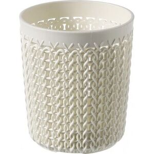 Curver Pojemnik Knit 0,6L Okrągły Kremowy Curver