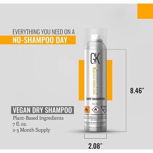 GK HAIR (Global Keratin) Global Keratin, Global Keratin, Hair Dry Shampoo, For Volume, 332 ml For Women
