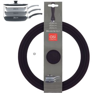 Κερί ASI COLLECTION universal με άκρη σιλικόνης 3σε1 O24/26/28cm 24302201