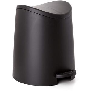 Κάδος απορριμμάτων μπάνιου με πεντάλ 3L Standard black 8411801224762
