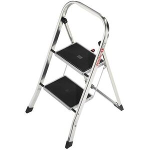 Σκαλοπάτι αναδίπλωσης HAILO K70 StandardLine / αλουμίνιο / 2 σκαλοπάτια με λαβή ασφαλείας 4007126439260