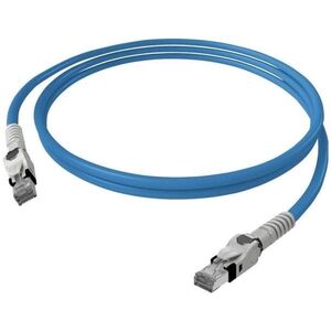 Καλώδιο crossover Easylan VarioBoot Cat.6A, S/FTP, μπλε, 1 m