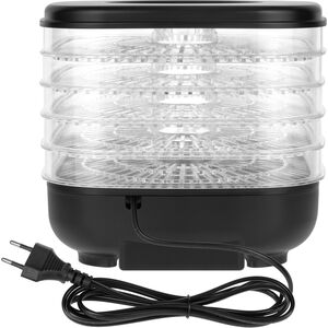 Suszarka do grzybów , warzyw , owoców , 300W , 5 sit , wyświetlacz , termoobieg , TEESA