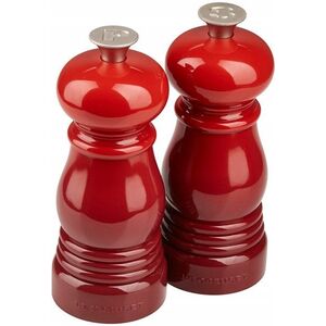 Le Creuset Salt and Pepper Mill Set 11cm Red 0630870165617
