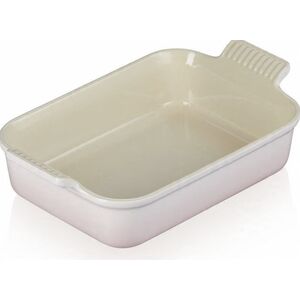 Le Creuset Rectangular Heritage Stoneware Baking Dish 26x19cm / 2 4L White 0843251158126