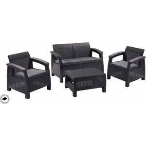 Σετ επίπλων κήπου Bahamas Set γκρι 7290106930476