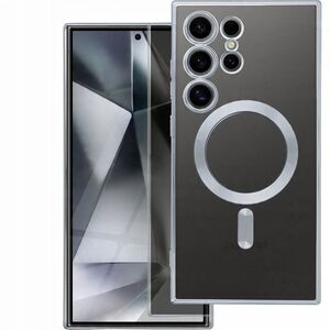Θήκη ELECTRO MAG COVER συμβατή με MagSafe για SAMSUNG A35 ασημί