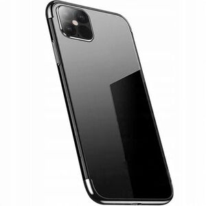 Διάφανη θήκη ζελέ με μεταλλικό πλαίσιο Samsung Galaxy A13 5G μαύρο