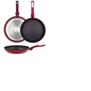 Τηγάνι Cosmo O26cm επαγωγικό κόκκινο με προστατευτικό 24222102