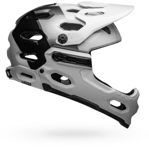Κράνος full face BELL SUPER 3R MIPS ματ λευκό μαύρο μέγεθος L (58-62 cm) (ΝΕΟ).