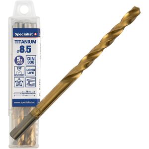 Τρυπάνι Specialist+ Specialist+ Τιτάνιο μεταλλικό διαμ. 8.5 mm 5τμχ