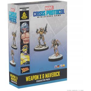Atomic Mass Games Marvel: Crisis Protocol - Weapon X & Maverick