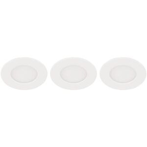 EGLO FUEVA 5 ΕΝΤΟΙΧΙΖΟΜΕΝΟ. 3X2,7W ΡΥΘΜΙΖΟΜΕΝΟ. 300LM Ø86 IP44 ΛΕΥΚΟ