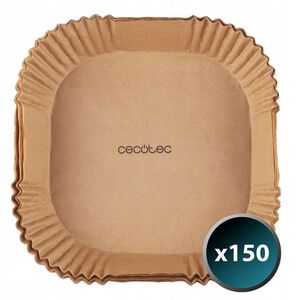 Foremki papierowe Cecotec Cecofry Paper Pack Accessories - 150 szt, 20-24cm x 4,5cm