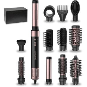 Lokówko-suszarka do włosów Cecotec Bamba CeramicCare 12in1 AirGlam Black
