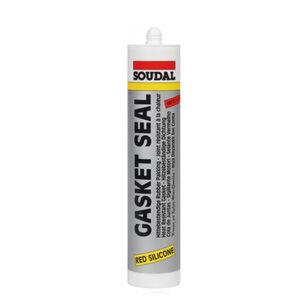 Soudal Uszczelniacz GASKET SEAL wysokotemperaturowy 310ml Czerwony