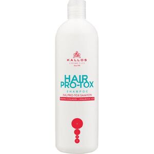 Kallos KJMN HAIR PRO-TOX Szampon do włosów z Keratyną, Kolagenem i Kwasem Hialuronowym 500 ml