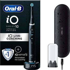 Oral-B iO Series 10 ηλεκτρική οδοντόβουρτσα, μαύρη