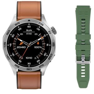 Smartwatch GlacierX Noir + Pasek GX-N244 standard