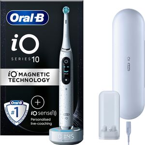Oral-B iO Series 10 ηλεκτρική οδοντόβουρτσα, λευκή