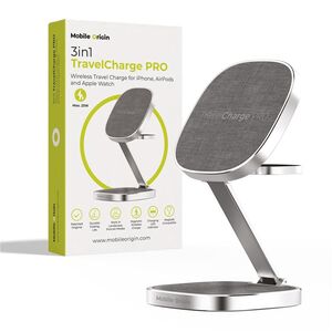 Φορτιστής Mobile Origin TravelCharge PRO Silver