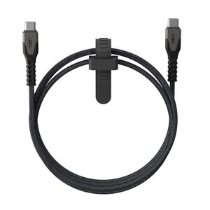 Καλώδιο USB Eaton UAG Rugged Cable - καλώδιο USB-C - USB-C 60W, 1,5 m (μαύρο/γκρι)