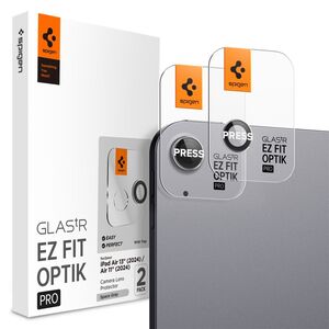 Spigen Spigen Glass tR EZ Fit Optik Pro 2 Pack, space gray - iPad Air 13" 2024 / iPad Air 11" 2024