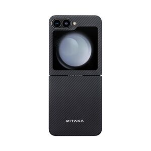 Θήκη Pitaka MagEZ 5, μαύρο/γκρι - Samsung Galaxy Z Flip 6