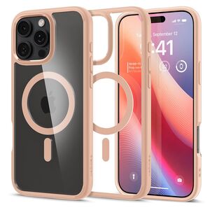 Spigen Spigen Ultra Hybrid MagSafe, rose titanium - iPhone 16 Pro Max