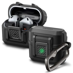 Spigen Lock Fit, ματ μαύρο - Samsung Galaxy Buds 3 Pro/3