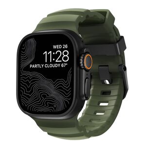 Nomad Rocky Point Band, μαύρο/δάσος - AW 49/45/44/42mm