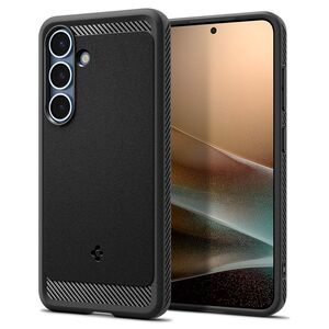 Θήκη Spigen Rugged Armor Mag MagSafe Samsung Galaxy S25 Ματ Μαύρο
