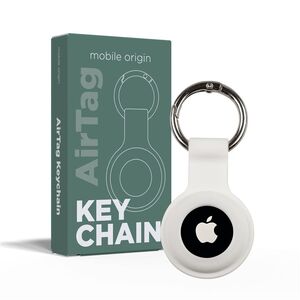 Μobile Origin AirTag KeyChain, λευκό
