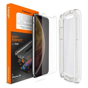 Spigen Γυαλί ασφαλείας Glas.tR Ez Fit Apple iPhone Xr