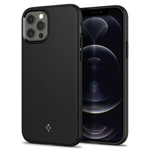 Spigen Spigen Mag Armor iPhone 12/12 Pro 6,1" μαύρο ματ ACS01865